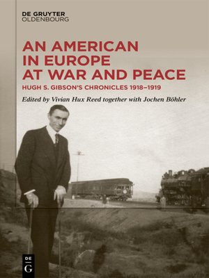 cover image of An American in Europe at War and Peace